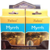 Cônes d'encens tulasi myrrh.