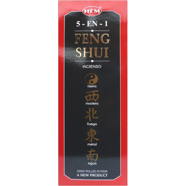 Encens Batons Hem Feng Shui 5 en 1 -  Batons d\'encens