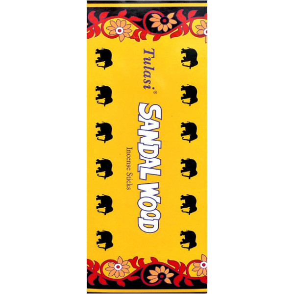 Encens batons santal jaune Tulasi 10 gr -  Batons d\'encens