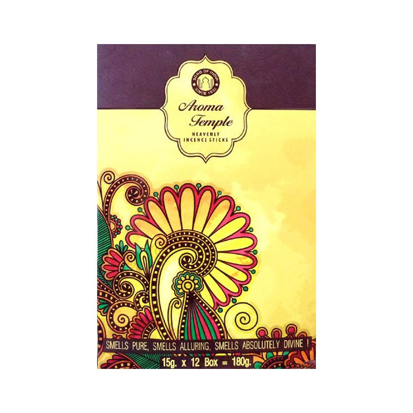 Encens batons aroma temple  15 gr -  Batons d\'encens