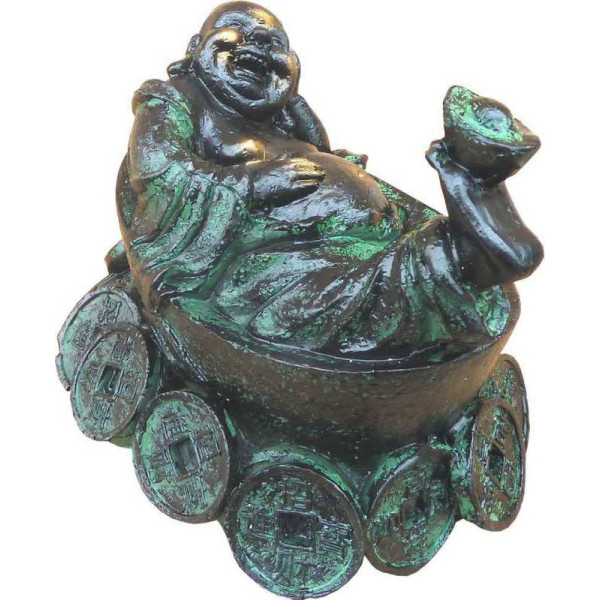 bouddha couché résine -  Déco - cadeaux