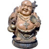 bouddha voyageur en résine