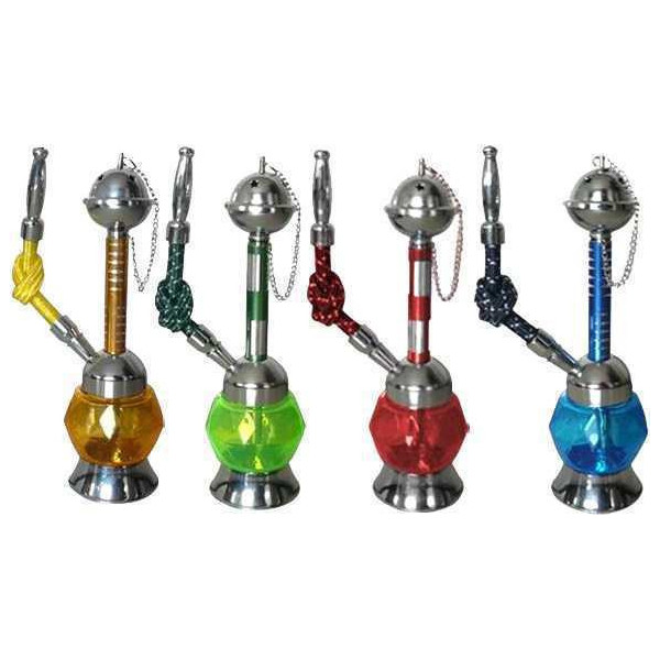 Mini hookas en verre coloré -  Déco - cadeaux