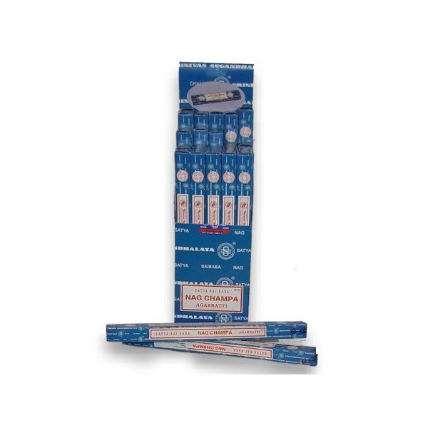 Nag champa batons encens satya 10 gr -  Batons d\'encens