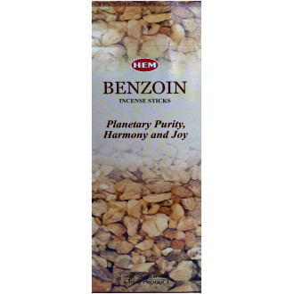Benjoin encens batons Hem 10 gr - Batons d\'encens