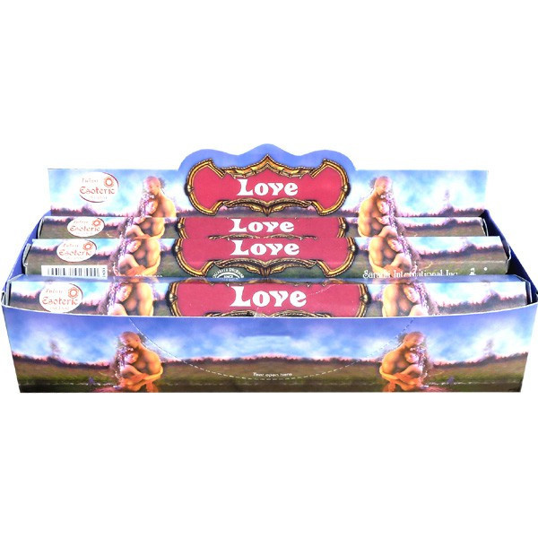 Boite d'encens tulasi love amour 20gr.