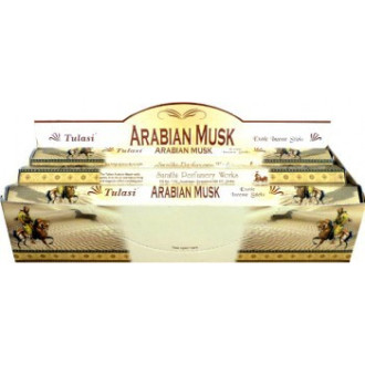 Boite d'encens tulasi arabian musk 20gr.