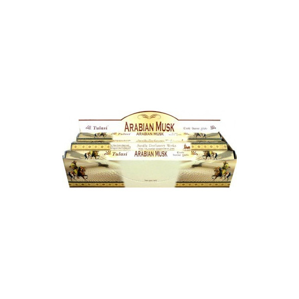 Boite d\'encens tulasi arabian musk 20gr. -  Batons d\'encens