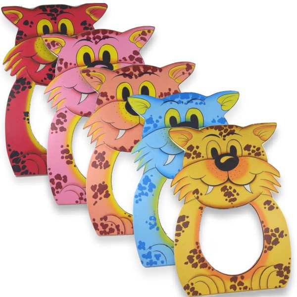 Miroir peint à la main tigre - Déco - cadeaux Miroir peint à la main tigre - Déco - cadeaux