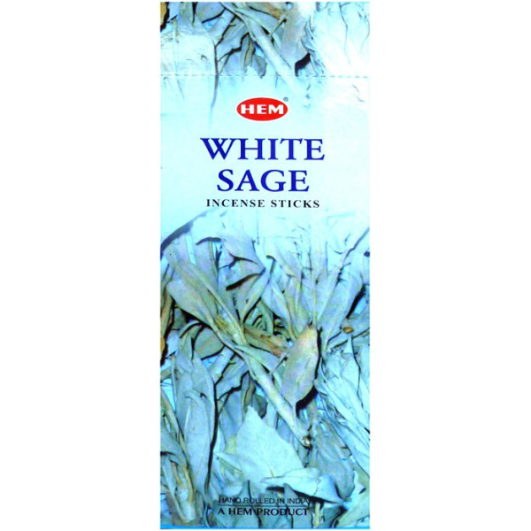 Encens Hem sauge blanche 10 grammes -  Batons d\'encens