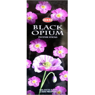 Encens Hem black opium 10 grammes - Batons d\'encens