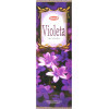 Boite d'encens violette