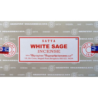 Encens batons satya sauge blanche 15g.