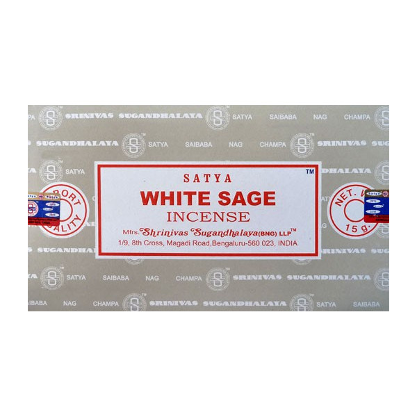 Encens batons satya sauge blanche 15g.