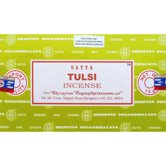 Encens bâtons satya tulsi 15g.