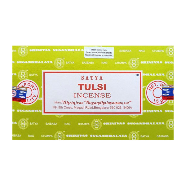 Encens bâtons satya tulsi 15g.