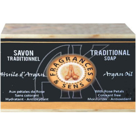 Savon huile d'argan 100 grammes.