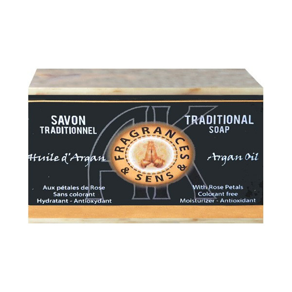 Savon huile d'argan 100 grammes.