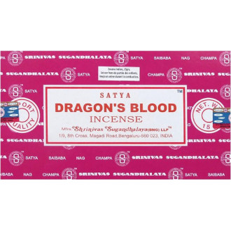 Encens batons satya sang de dragon 15g.