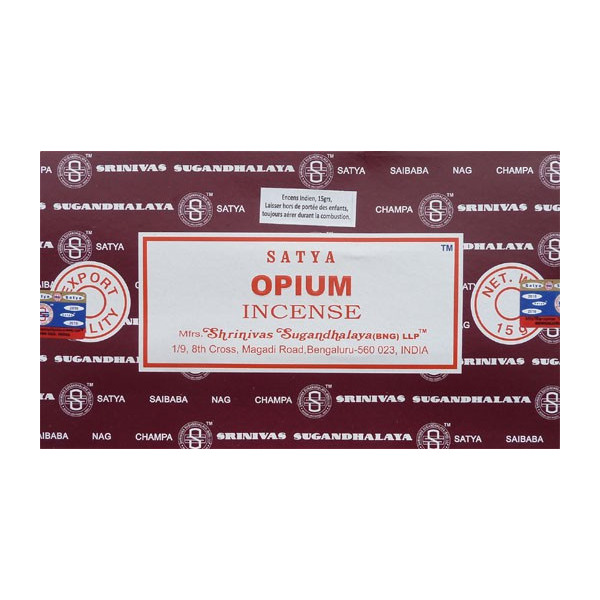 Encens batons satya opium 15g. -  Batons d\'encens