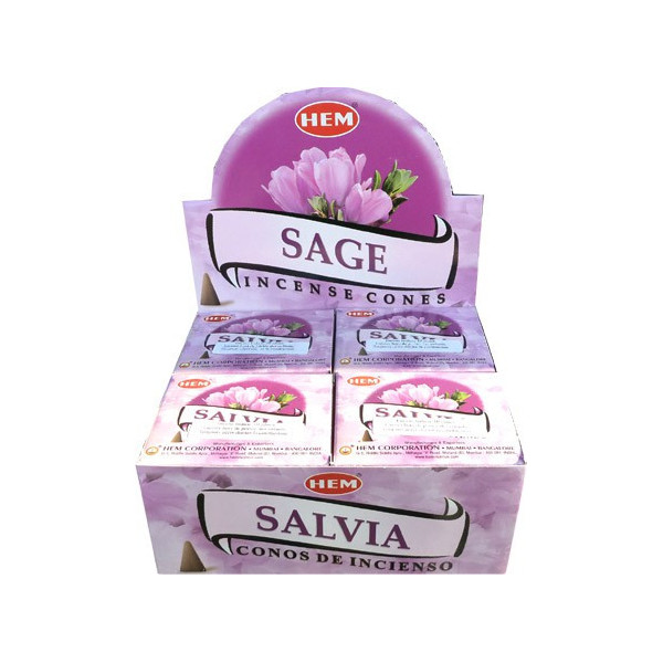 Encens cônes hem sauge (sage) -  Hem