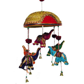 Mobile manège éléphants - Déco - cadeaux