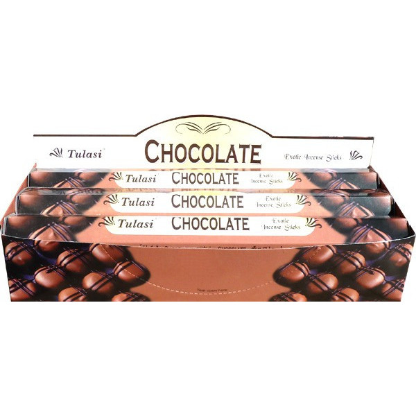 Boite d'encens tulasi chocolat 20gr.