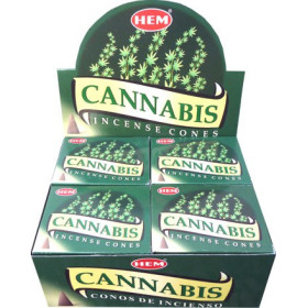 Encens cônes hem cannabis