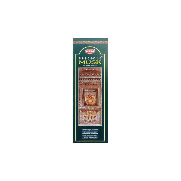Encens hem precious musk 20 grammes. -  Batons d\'encens