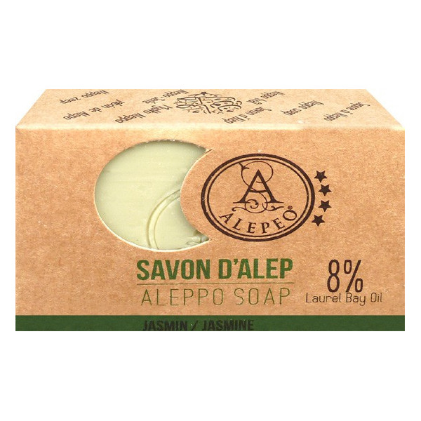 Savon d'Alep jasmin 100 gr.