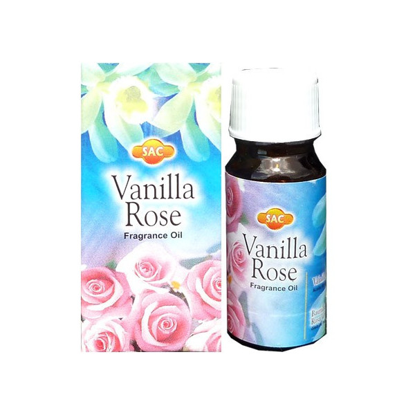 Flacon d\'huile parfumée vanille rose -  Huiles parfumées