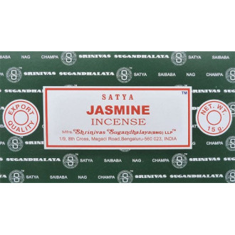 Encens bâtons satya jasmine 15g.