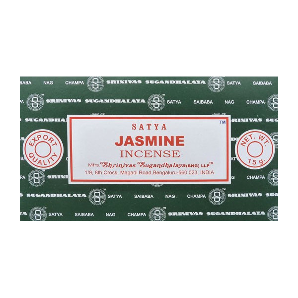 Encens bâtons satya jasmine 15g.