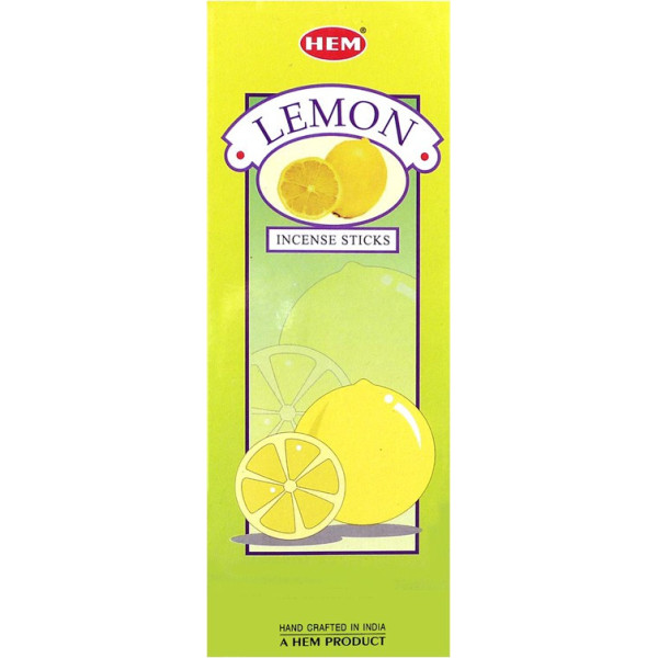 Encens hem citron hexa 20g -  Batons d\'encens