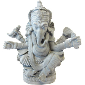 Ganesh en résine grise