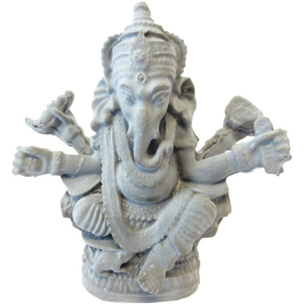 Ganesh en résine grise