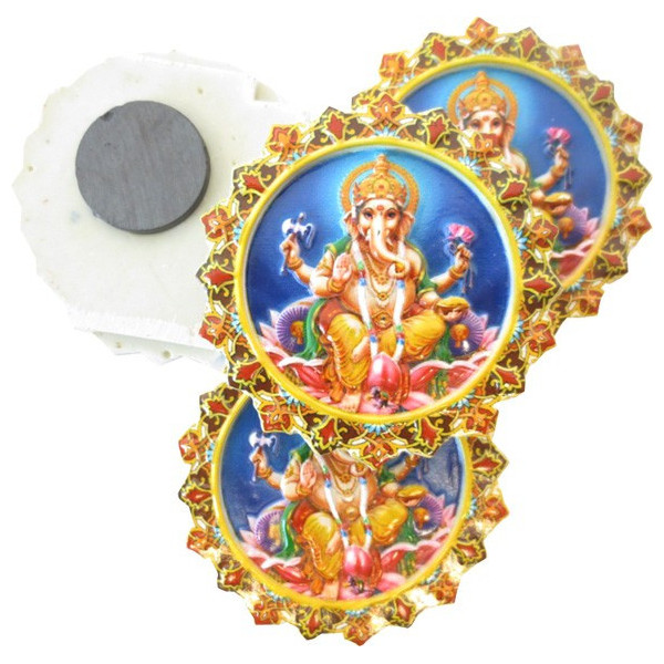 Magnets de Ganesh en relief