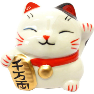 Tirelire chat porte bonheur