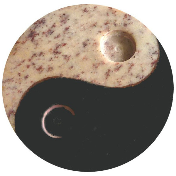 Porte encens ying yang 8 cm Porte encens ying yang 8 cm
