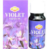 Flacon d'huile parfumée violette