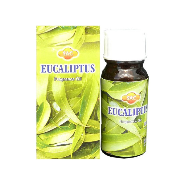 Flacon d'huile parfumée eucalyptus