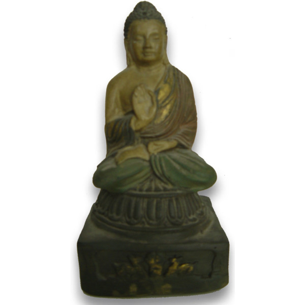 Statuette de bouddha sur socle -  Déco - cadeaux