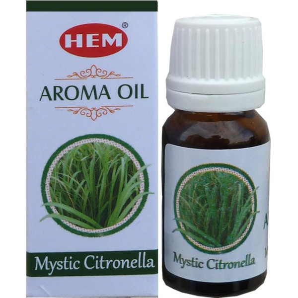 Flacon d\'huile parfumée Hem Citronnelle mystique -  Huiles parfumées