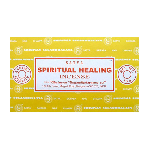 Encens bâtons satya spiritual healing 15 g.