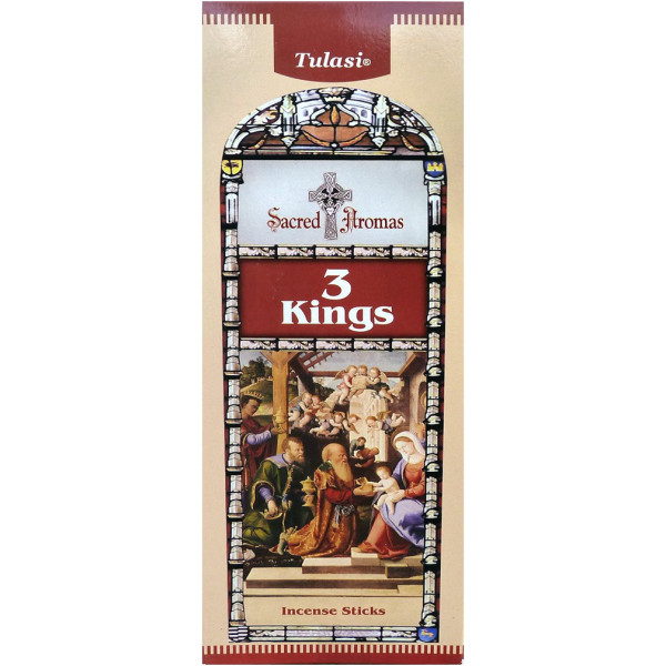 Boite d'encens Tulasi 3 Rois Mages 20 gr