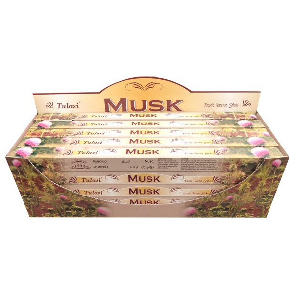 Encens batons tulasi musk 10 gr -  Batons d\'encens