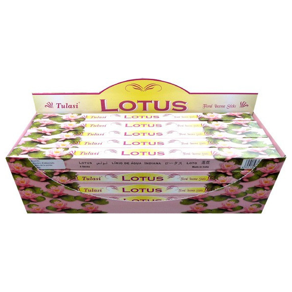Lotus encens batons tulasi 10 gr -  Batons d\'encens