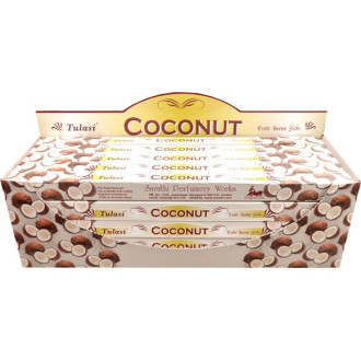 Encens batons tulasi noix de coco 10 gr