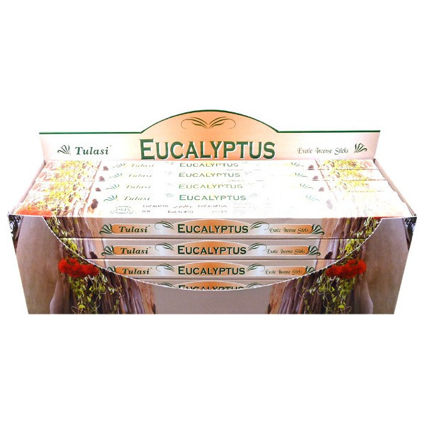 Encens batons tulasi eucalyptus 10 gr -  Batons d\'encens