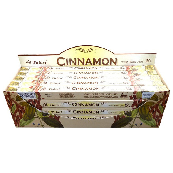 Encens bâtons tulasi cannelle 10 gr -  Batons d\'encens